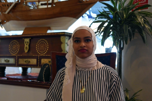 كلمة الطالبة منيرة الظفيري بمؤتمر المرأة الكويتية في عيون عالمية