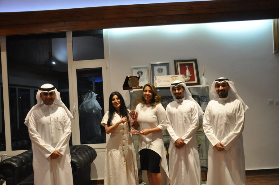 الجمعية تكرم المعمارية الكويتية الظفيري لفوزها بجائزة ذهبية بجامعة أمريكية