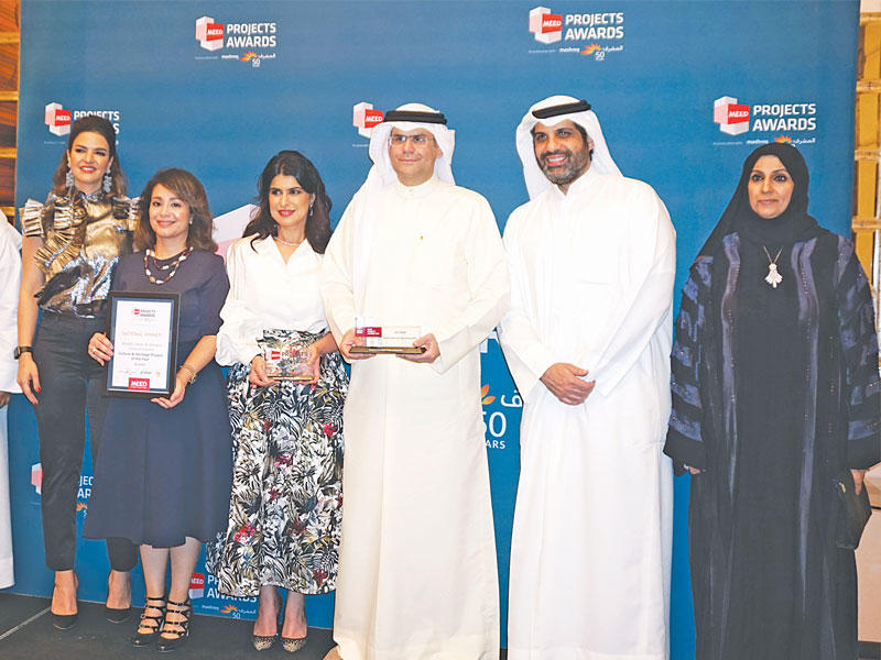 تهنئة لمركز جابر الأحمد الثقافي لفوزه بجائزة  أفضل صرح ثقافي في الخليج معماريا وإنشائيا