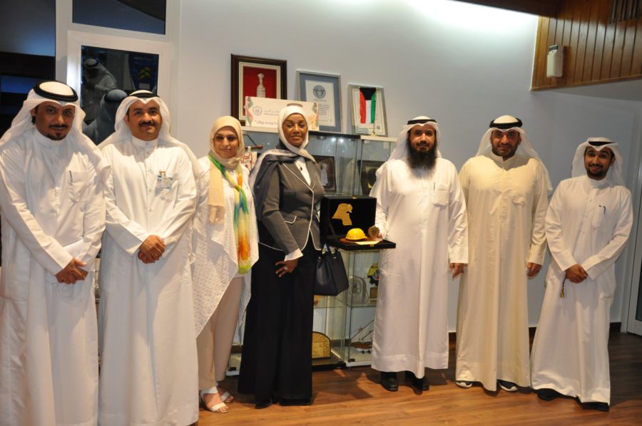 وكيلة التنمية الاجتماعية بالشؤون زارت الجمعية وأشات بجهودها في اعتماد المهندسين غير الكويتيين